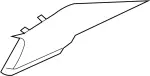 76934AL500 - Body: Upper Quarter Trim for Infiniti Image
