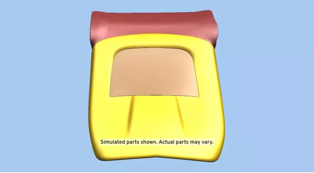 23392538 - Body: Seat Back Panel for Cadillac: CTS Image