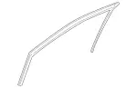 2217253625 - Front Doors: Window Guide Rail for Mercedes-Benz Image