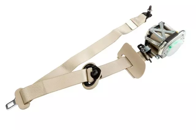 Light Neutral Driver Seat Belt with Retractor - GM (19181789)