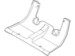 CR3Z6360508A - Body: Seat Back Panel for Ford Image
