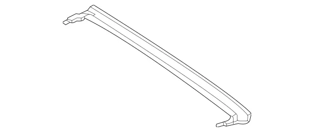 1677801200 - Sliding Roof: Drain Rail for Mercedes-Benz: GLE350, GLE580, GLS450, GLS580, GLS63 AMG, Maybach GLS600 Image image