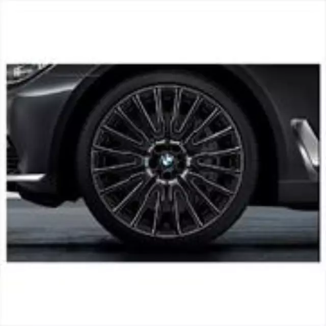 36112410394 - Wheels: Multi Spoke - Style 629 - Liquid Black for BMW: 740e xDrive, 740i, 740i xDrive, 750i, 750i xDrive Image