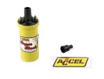 8140 - : ACCEL Ignition Coil - Yellow - 42000v 1.4 ohm primary - Points - up to 6500 RPM for ACCEL Image