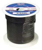 894002 - : (GPT) General Purpose Thermo Plastic Wire, Length 25' Black for Grote Lighting Image