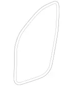 16469004767L53 - Body: Surround Weather-strip for Mercedes-Benz: GL 320, GL 350, GL 450, GL 550, ML 320, ML 350, ML 450, ML 500, ML 550, ML 63 AMG&amp;reg; Image image