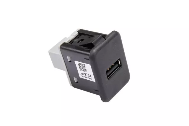 Ebony Single USB Receptacle - GM (20928734)