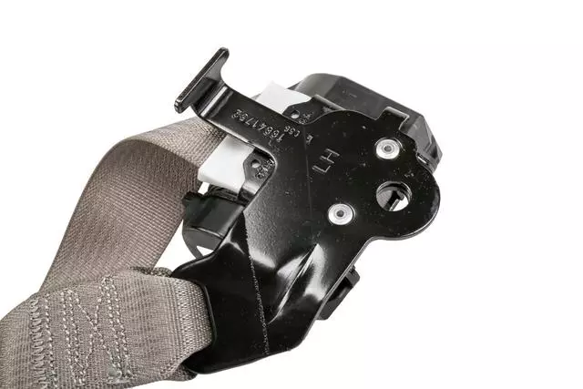 19258748 - : Pewter Driver Seat Belt with Retractor for Chevrolet: Express 2500, Express 3500 | GMC: Savana 2500, Savana 3500 Image