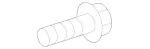 910105014011 - : Hexagon Head Bolt for Mercedes-Benz Image