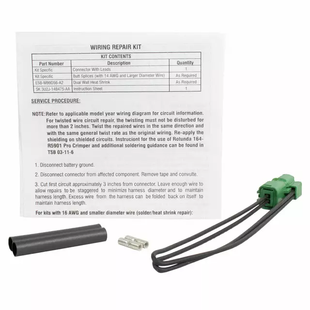 FU2Z14S411AFA - : Wire Assembly for Ford Image