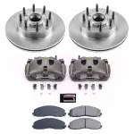 KCOE6821 - : OE Stock Replacement Low-Dust Ceramic Brake Pad, Rotor and Caliper Kit for PowerStop Image