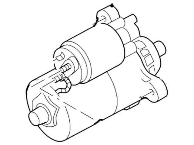 SA1146RM - : Motorcraft™ Starter for Ford: Ranger Image