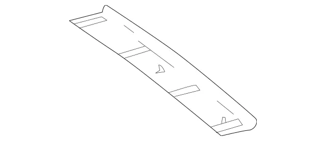 2077840000 - Body: Center Panel for Mercedes-Benz Image