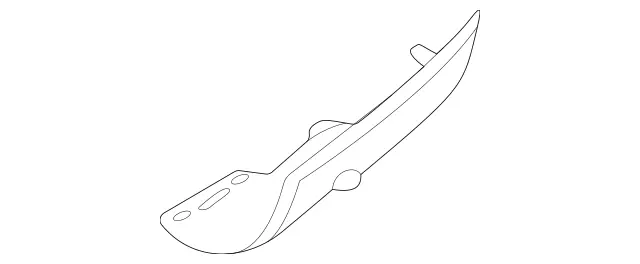 1678853505 - Attachment Parts: Trim, Bumper for Mercedes-Benz: GLE350, GLE450e, GLE580 Image image