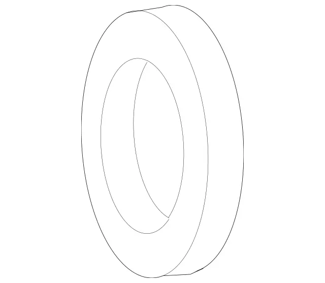 2518850374 - Body: Trim Ring for Mercedes-Benz Image