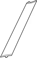 768376JK0A - : Pillar Molding for Infiniti Image
