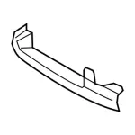 FA1Z58647K11AH - Body: Front Cover for Lincoln: Nautilus Image