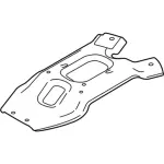 6C3Z1424A - Body: Mount Plate for Ford: F-250 Super Duty, F-350 Super Duty, F-450 Super Duty Image