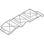 3C2Z5B297AA - Exhaust: Deflector for Ford: E-150 Econoline, E-150 Econoline Club Wagon, E-250 Econoline, E-350 Club Wagon, E-350 Econoline, E-350 Econoline Club Wagon, E-350 Super Duty, E-450 Econoline Super Duty, E-450 Super Duty, Econoline Super Duty Image