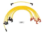 4048 - : Spark Plug Wire Set - 8mm - Yellow with HEI Stock Style Boots for ACCEL Image