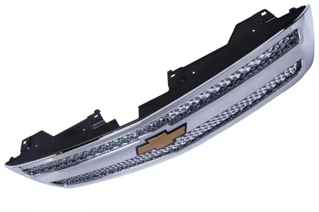 22849840 - Body: Grille - Chrome Surround with Chrome Mesh for Chevrolet: Silverado 1500 Image
