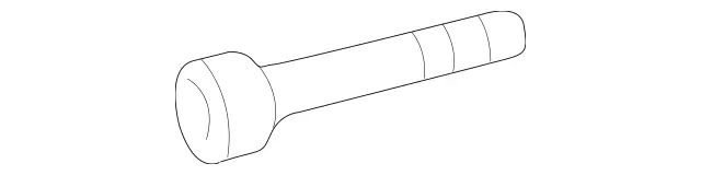 19906812 - Rear Axle: Screw for Mercedes-Benz: 300SD, 400SE, 400SEL, 500SEC, 500SEL, 600SEL, S420, S430, S55 AMG Image image