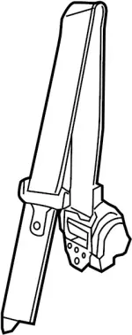 888443WK0B - : Belt &amp; Retractor for Infiniti Image