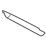 CK4Z6125505AB - Body: Side Trim for Ford Image