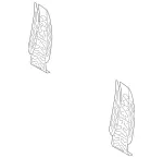 2389061500 - Rear Seat Bench: Seat Heating for Mercedes-Benz Image