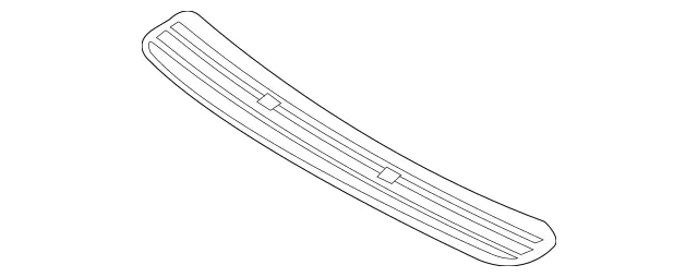 2118800005 - Attachment Parts: Cover for Mercedes-Benz Image