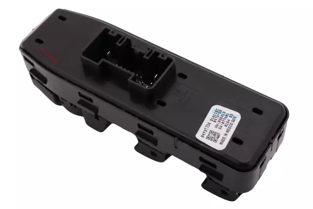 84731704 - : Black Front Driver Side Door Window Control Switch for Chevrolet: Silverado 2500 HD, Silverado 3500 HD | GMC: Sierra 2500 HD, Sierra 3500 HD Image