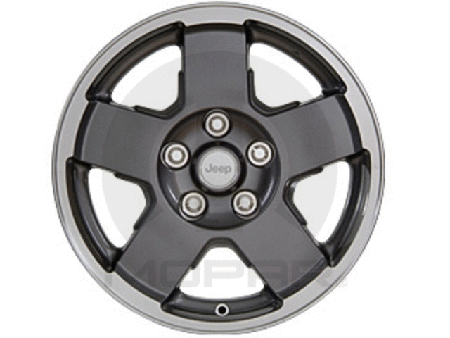 82210355AC - Mopar Accessories - Component Parts: Cast Aluminum Wheel Kit for Jeep: Wrangler, Wrangler JK Image