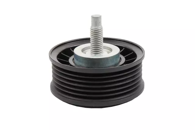 12580772 - : Drive Belt Idler Pulley for Cadillac: Escalade | Chevrolet: Astro, Blazer, C1500, C2500, C3500, C3500HD, Express 1500, Express 2500, Express 3500, K1500 Pickup, K2500 Pickup, K3500 Pickup, P30, S10, Suburban C1500, Suburban C2500, Suburban K1500, Suburban K2500, Tahoe | GMC: C1500 Pickup, C2500 Pickup, C3500 Pickup, C3500HD, Jimmy, K1500 Pickup, K2500 Pickup, K3500 Pickup, P3500, Safari, Savana 1500, Savana 2500, Savana 3500, Sonoma, Suburban C1500, Suburban C2500, Suburban K1500, Suburban K2500, Yukon | Oldsmobile: Bravada Image