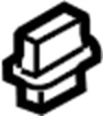 155305063 - : Carpet Clip for INFINITI: FX35, FX45 Image