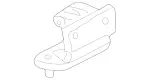 2037400137 - : Hinge for Mercedes-Benz: C240, C320 Image