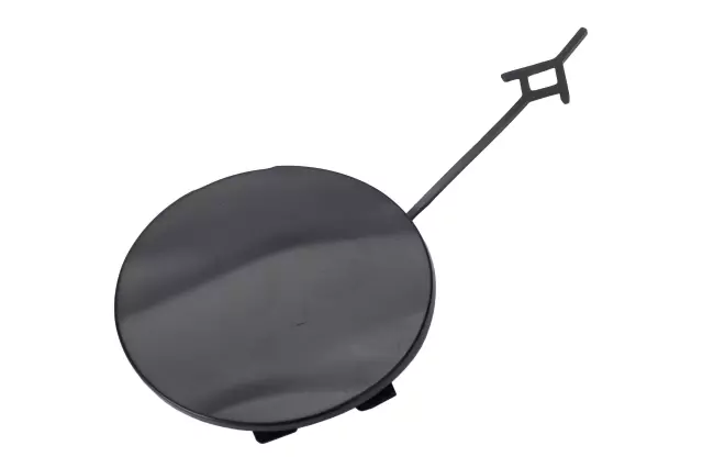 42786356 - : Primed Front Bumper Fascia Tow Eye Access Hole Cover for GM Image