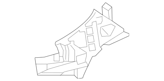 1668804501 - Detachable Parts: Basic Carrier, Bumper for Mercedes-Benz: GL350, GL450, GL550, GL63 AMG, GLS350d, GLS450, GLS550, GLS63 AMG Image image