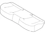 DG1Z5463804PA - Body: Cushion Cover for Ford Image