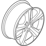 FT4Z1007K - : Wheel, Alloy for Ford: Edge Image