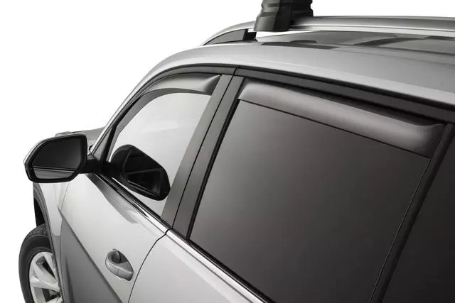 3CN072190 - Exterior: Side Window Deflector Kit - Tinted for Volkswagen: Atlas Image