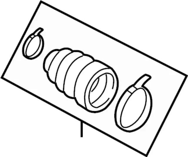C9BDA5V12H - Suspension: Outer Boot for INFINITI: I35, QX4 Image