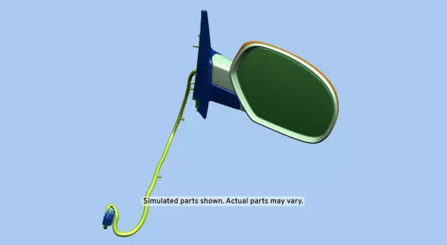 20756873 - Body: Mirror Assembly for Cadillac: Escalade | Chevrolet: Tahoe | GMC: Yukon Image