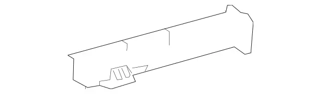 1186102200 - Substructure: Longitudinal Member for Mercedes-Benz: CLA250, CLA35 AMG, CLA45 AMG, CLA45 AMG S Image image