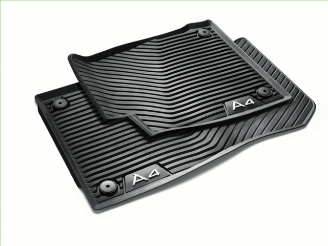 8W0061511041 - Interior: All-Weather Floor Mats - Rear for Audi: A4 allroad, A4 Quattro, A5 Sportback, RS5 Sportback, S4, S5 Sportback Image