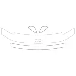 68722583AA - : Paint Protection Film, Jeep Grand Cherokee, hood, fenders, bumper, sold by Visco for Affiliated Accessories Image