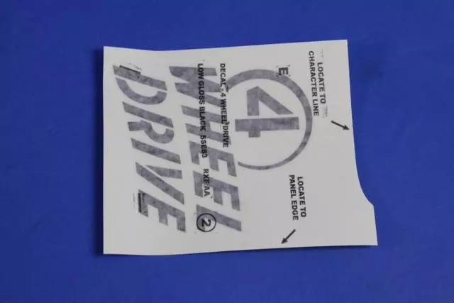 Decal - Mopar (5SE83RXFAA)