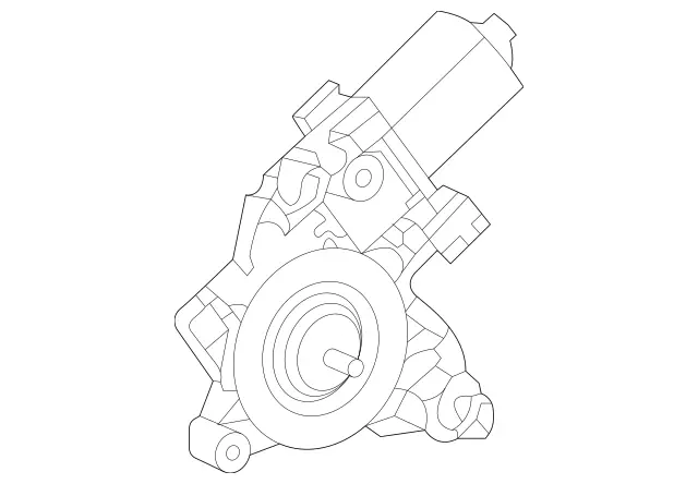 906961464 - Front Door: Gear Motor for Mercedes-Benz: 180A, 180b, 220a, A220, A35 AMG, C350e, C400, C450 AMG, C63 AMG, E300, E350, E43 AMG, E53 AMG, E63 AMG S, EQB 250+, EQB 300, EQB 350, GLA250, GLA35 AMG, GLA45 AMG, GLB250, GLB35 AMG, GLC300, GLC43 AMG, GLC63 AMG, GLC63 AMG S, GLE350, GLE450, GLE450e, GLE53 AMG, GLE580, GLE63 AMG S, GLS450, GLS580, GLS63 AMG, Maybach GLS600, Maybach S550, Maybach S560, Maybach S600, Maybach S650, S450, S550, S550e, S560, S600, S63 AMG, S65 AMG Image
