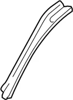 76230JL00A - Body: Windshield Pillar Reinforced for Infiniti Image