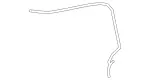 4637801700 - Sliding/Tilting Roof: Drain Hose for Mercedes-Benz Image