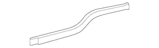 163311020239 - Body: Side Rail for Mercedes-Benz Image